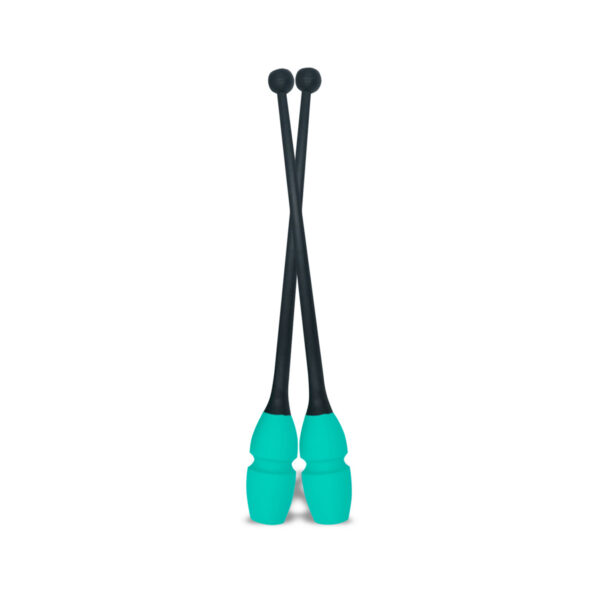 Kužele na modernú gymnastiku Pastorelli - čierna-tiffany 45,2cm