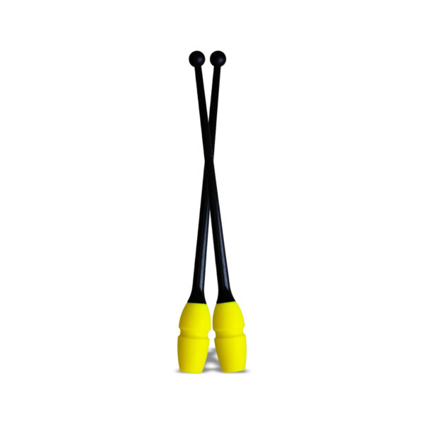 Kužele na modernú gymnastiku Pastorelli - čierno-žltá 45,2cm